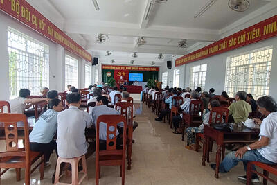 Hội nghị Sơ kết sản xuất nông nghiệp vụ Đông Xuân năm 2024-2025 và triển khai kế hoạch sản xuất vụ Hè Thu năm 2025